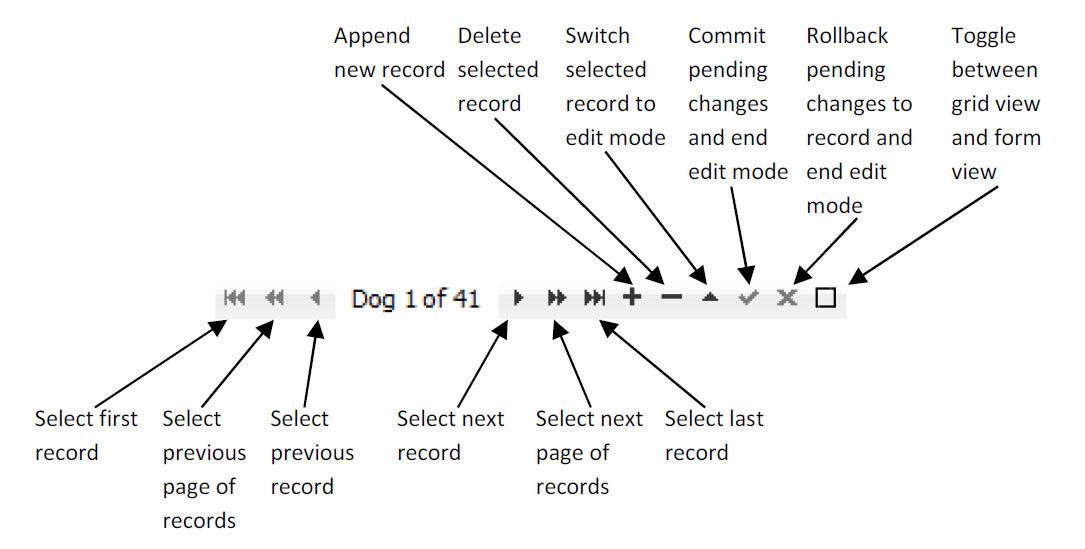 Data Navigator functions